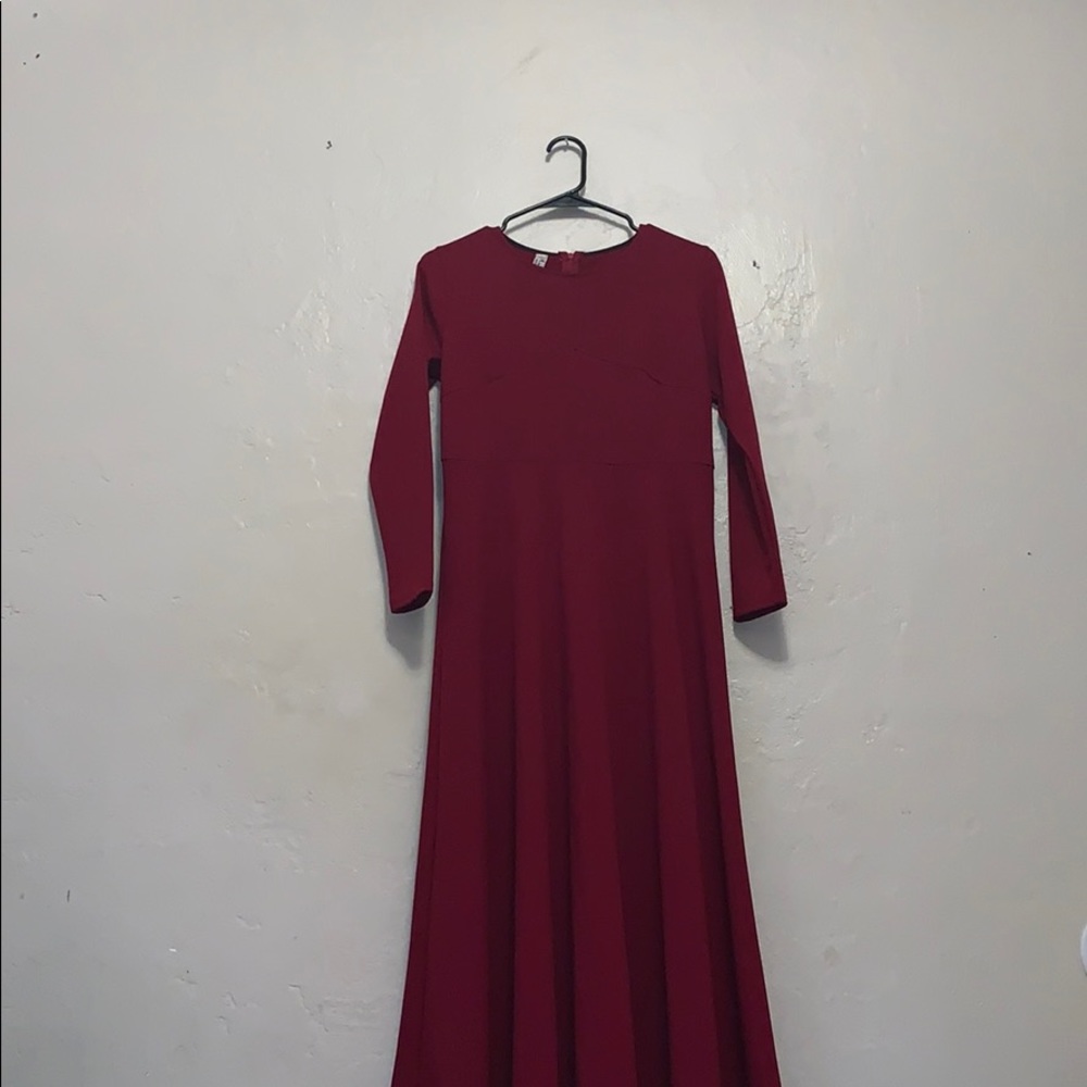 Long sleeve maxi dress